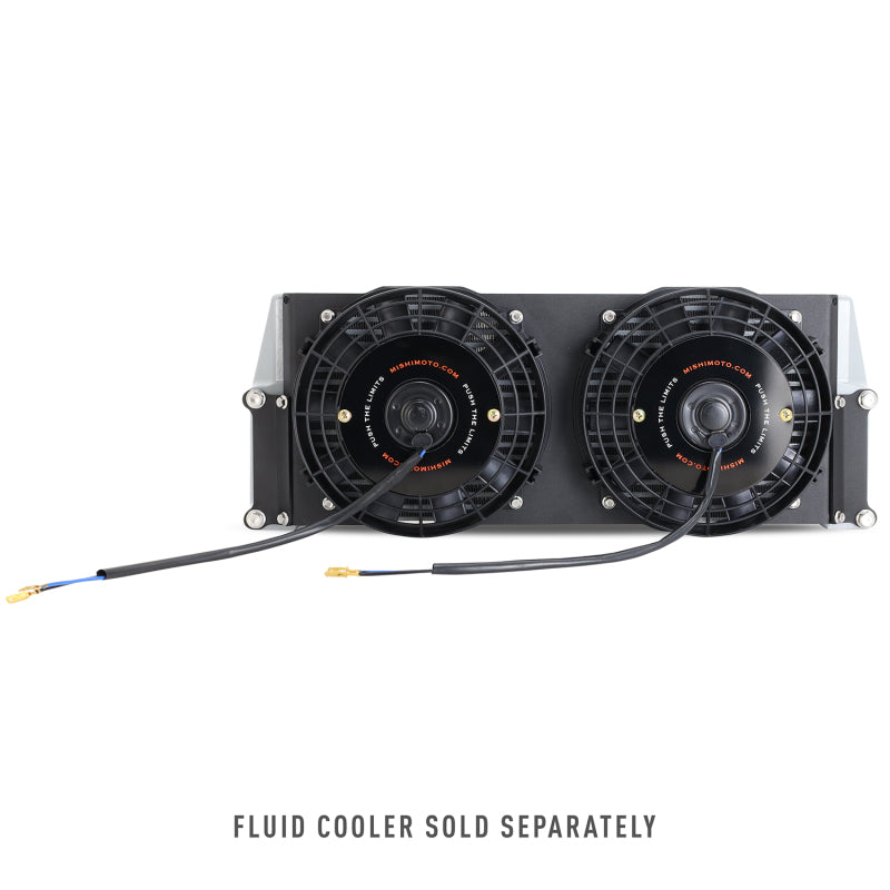 Mishimoto Universal 17in. Heavy-Duty Oil Cooler Fan Shroud - Micro Wrinkle Black MMFS-HDOC-17 MMFS-HDOC-17 User 1