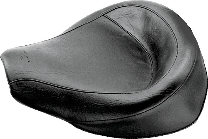 Mustang Motorcycle Mustang 58-84 Harley FX/FL Wide Touring Solo Seat - Black 75756 75756 Photo - Primary