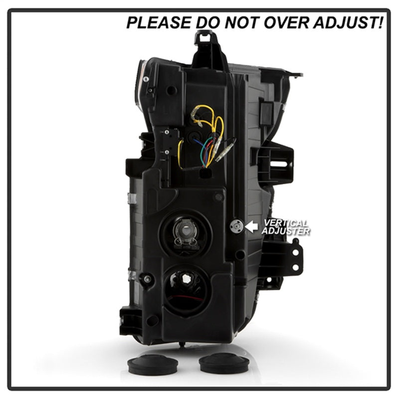 SPYDER 20-23 Chevy Silverado 2500/3500 Proj Headlights - LED DRL - Black PRO-YD-CSHD20SI-SEQ-BK 5088796 5088796 Photo - Unmounted