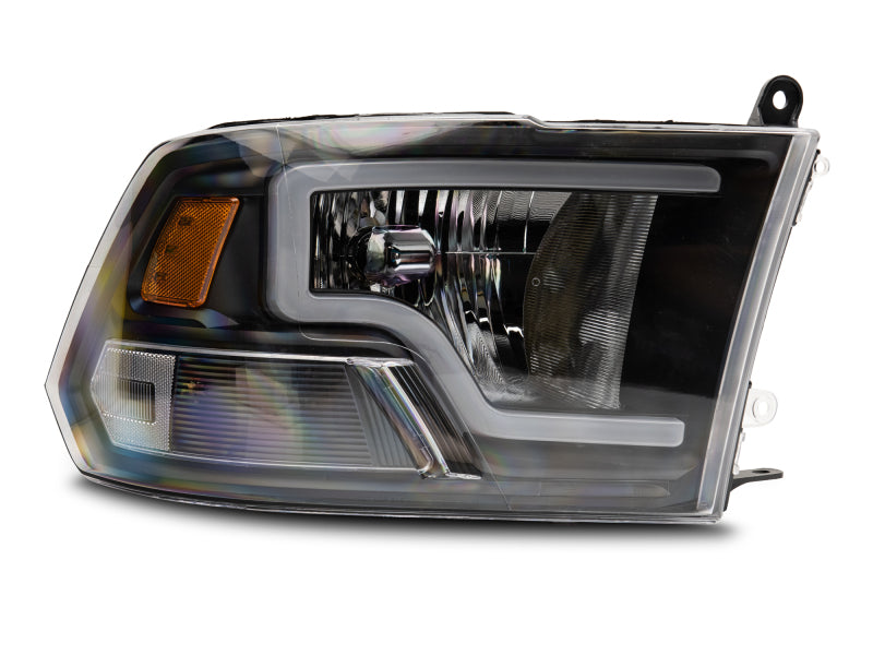 Raxiom 09-18 Dodge RAM 1500 LED Bar Headlights- Black Housing (Clear Lens) R117803 R117803 Photo - Close Up