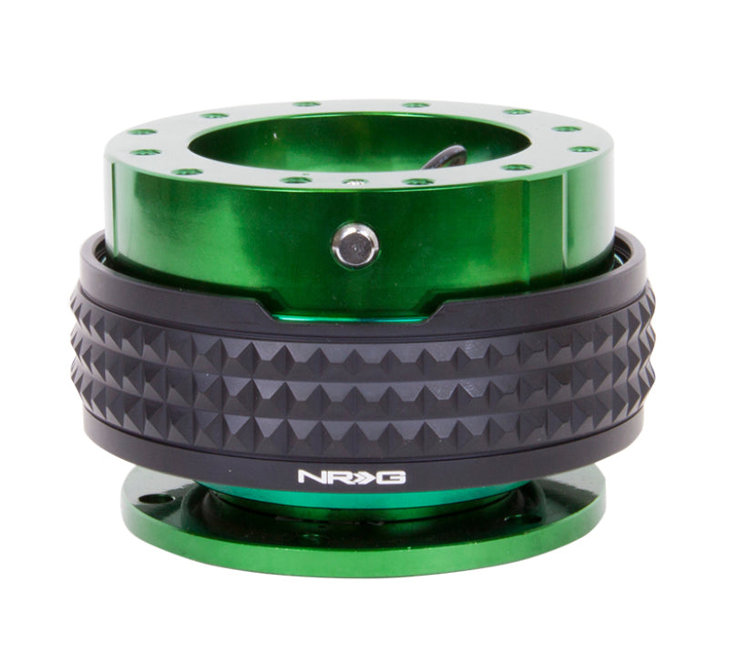 NRG Quick Release Kit - Pyramid Edition - Green Body / Black Pyramid Ring SRK-210GN/BK SRK-210GN/BK Photo - Primary