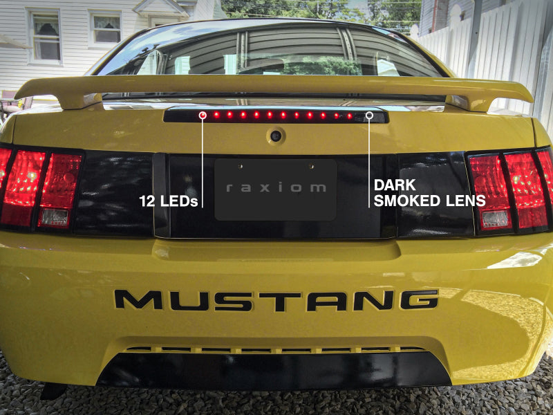 Raxiom 99-04 Ford Mustang Excluding 03-04 Cobra LED Third Brake Light (Smoked) 49136 49136 Photo - Close Up