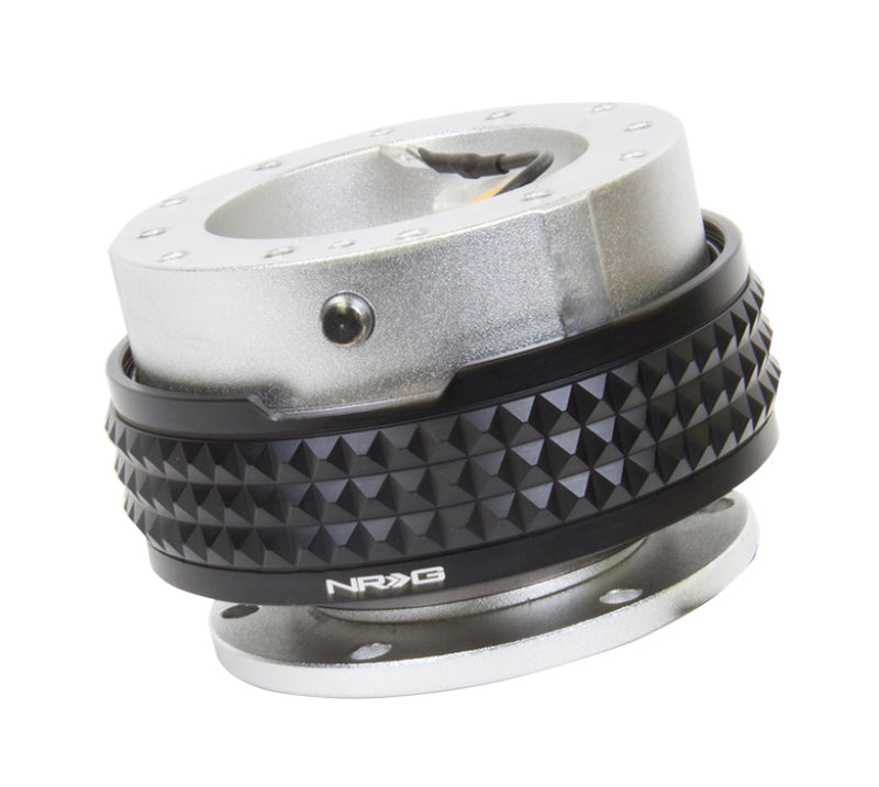 NRG Quick Release Kit - Pyramid Edition - Silver Body / Black Pyramid Ring SRK-210SL/BK SRK-210SL/BK Photo - Primary