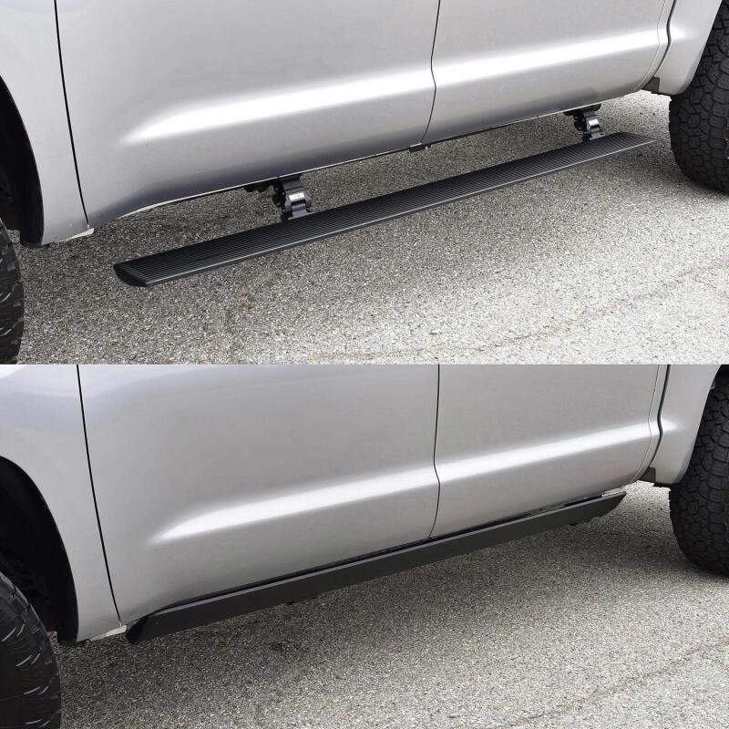 Westin 07-21 Toyota Tundra CrewMax Pro-e Electric Running Boards - Textured Black 29-23255 29-23255 Photo - Mounted