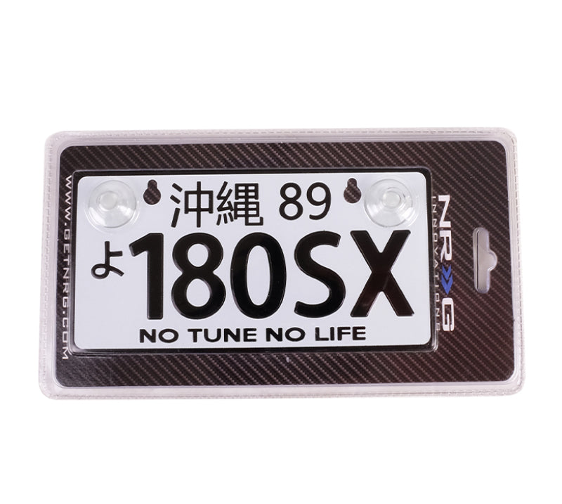 NRG JDM Mini License Plate (Okinawa) 3" X 6" - 180SX MP-001-180SX Photo - Primary