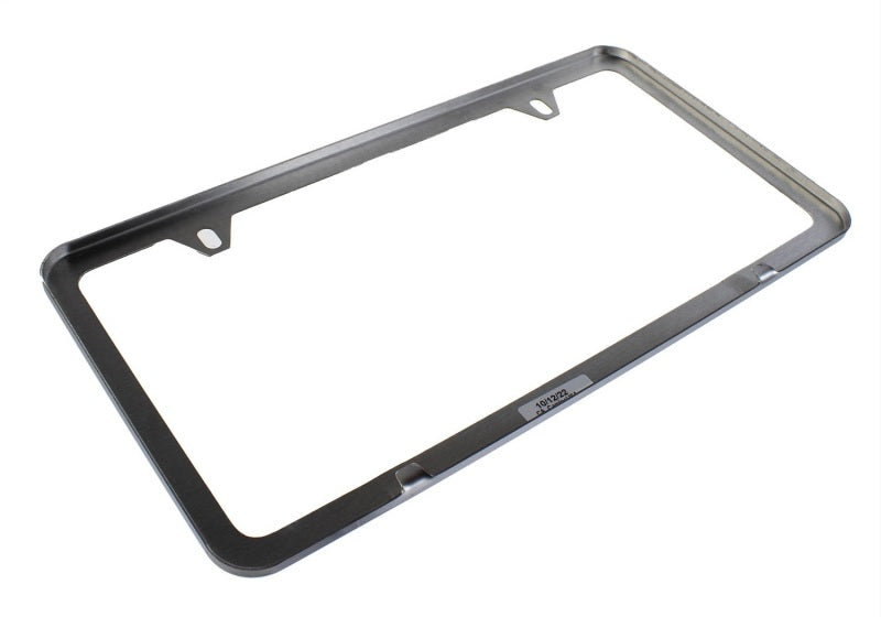 Ford Racing Slim License Plate Frame - Brushed Stainless Steel M-1828-SSC M-1828-SSC Photo - Unmounted