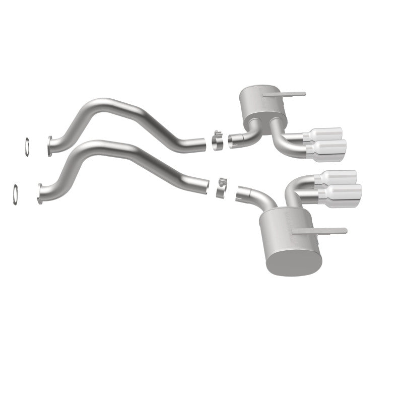 MagnaFlow Chevrolet Corvette Street Series Axle-Back Performance Exhaust System 16732 360 Degree Image Set