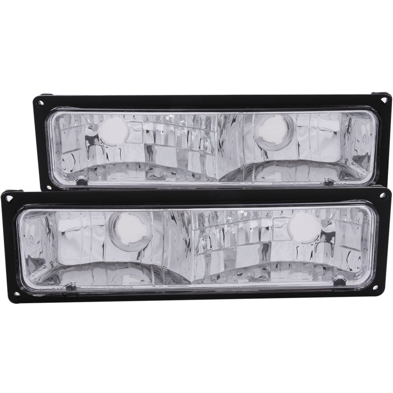 Anzo 1988-1998 Chevrolet C1500 Euro Parking Lights Black 511033 Photo - Primary