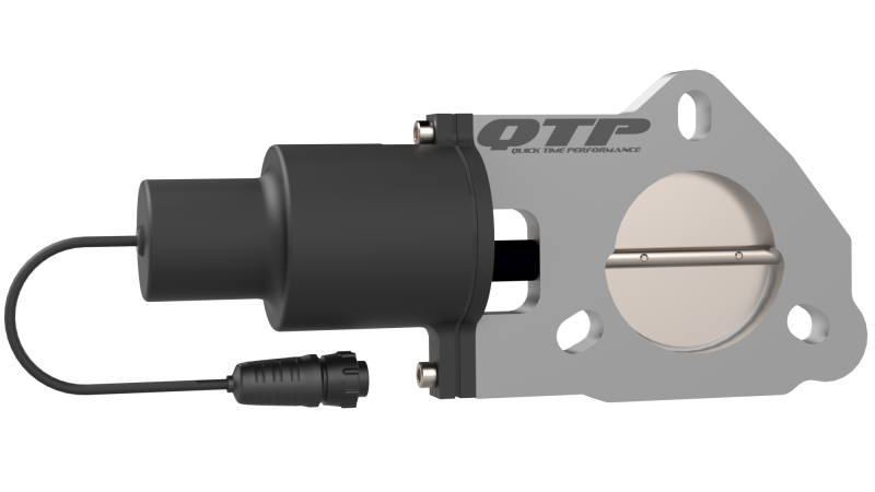 QTP 2.25in Bolt-On QTEC Electric Cutout Valve - Single QTEC225 QTEC225 Photo - Primary