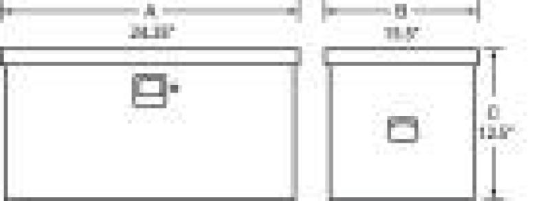 Tradesman Steel Job Site Box/Chest (Light Duty/Small) (24in.) - White 88024T 88024T User 1