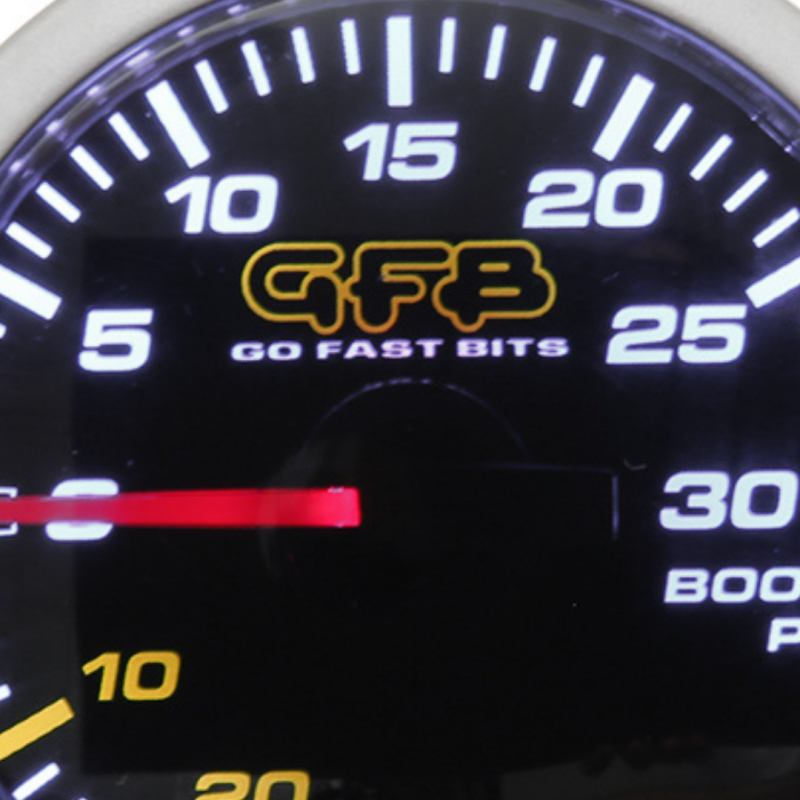 Go Fast Bits GFB 52mm Boost Gauge 30psi 3730 3730 Photo - Close Up