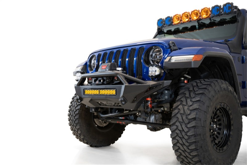 Addictive Desert Designs 18-23 Jeep Gladiator/Wrangler JT/JL Stealth Fighter Front Bumper F960272110103 F960272110103 Photo - Mounted