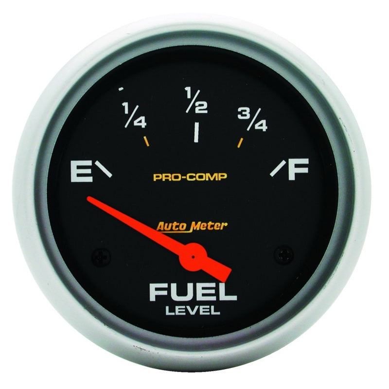 Autometer Pro-Comp Fuel Level Gauge - 2 5/8", 0Oe To 90Of, Electric 5415 Photo - Primary