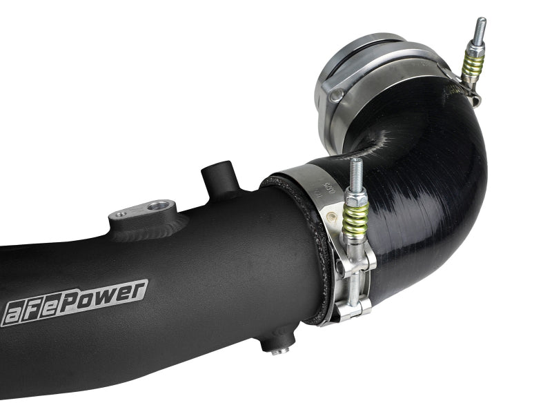 aFe BladeRunner 2.5-3in Hot Side Charge Pipe Black 20-21 BMW Z4 M40i (G29) L6-3.0L (t) B58 46-20408-B 46-20408-B Photo - Unmounted