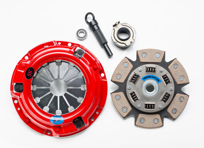 South Bend Clutch South Bend / DXD Racing Clutch 96-00 Honda Civic DOHC D16Y5/7/8/Z6 1.6L Stg 3 Drag Clutch Kit KHC08-SS-DXD-B KHC08-SS-DXD-B Photo - Primary