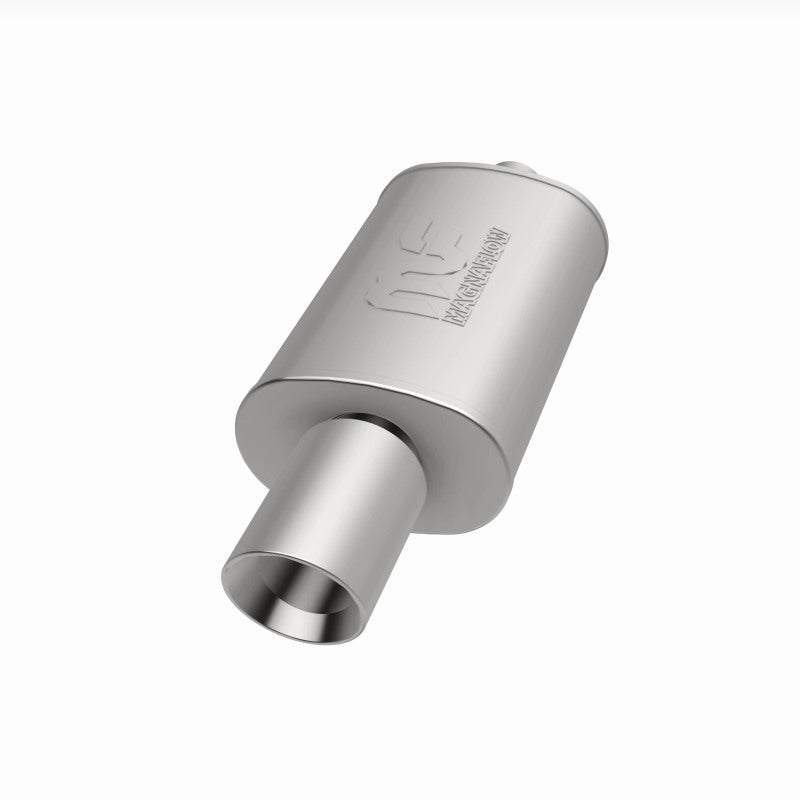 MagnaFlow 5" X 8" Oval Center/Center Performance Muffler With Tip 14851 360 Degree Image Set