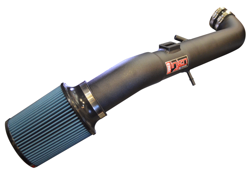 Injen 2017+ Chevrolet Colorado / GMC Canyon 3.6L Wrinkle Black Power-Flow Air Intake System PF7024WB PF7024WB Photo - Primary