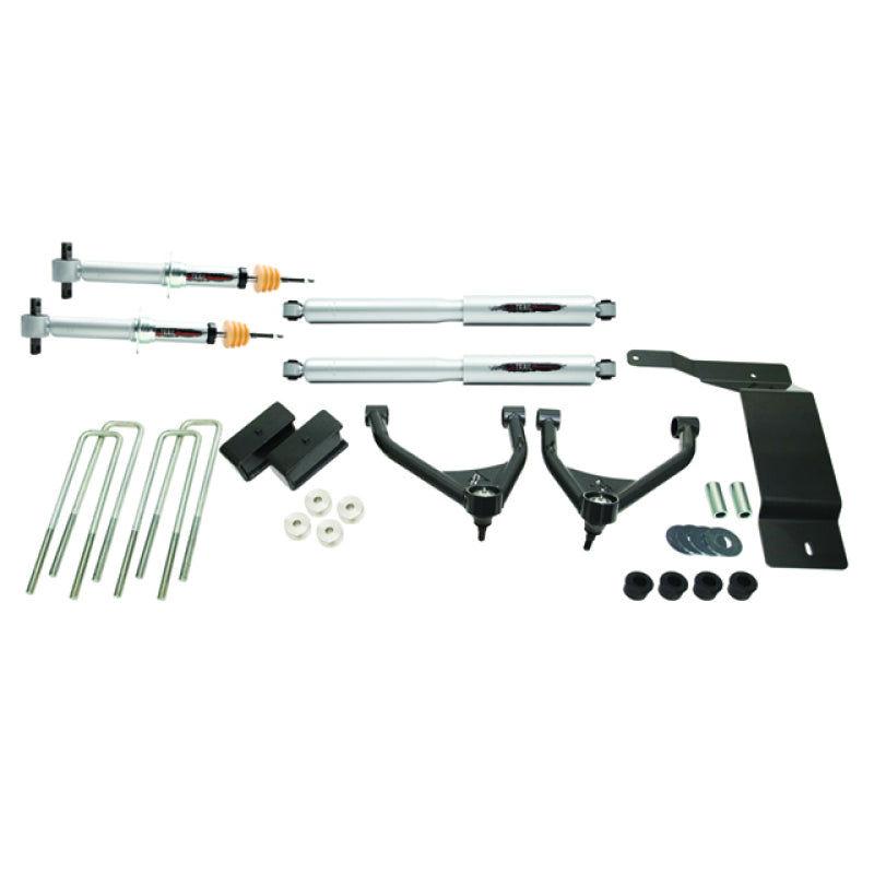 Belltech 16-18 Chevrolet Silverado / GMC Sierra 1500 4WD 4in Suspension Lift Kit w/ Shocks 150200TP 150200TP Photo - Primary