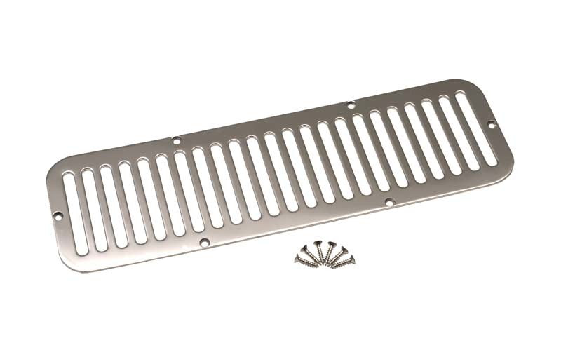 Kentrol 55-77 Jeep CJ5 Hood Vent - Polished Silver 30405 30405 Photo - Primary