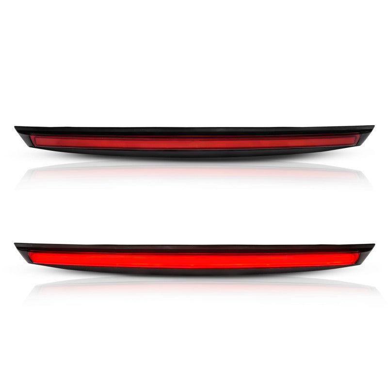 ANZO 2007-2014 Chevrolet Suburban 1500 LED 3rd Brake Light Black Housing Red Lens w/ Spoiler 1pc 531110 531110 Photo - Unmounted