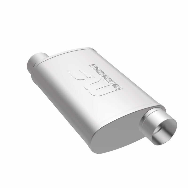 Magnaflow Muffler Mag 3in 409SS 14X4X9 3 O/O 11239 11239 360 Degree Image Set