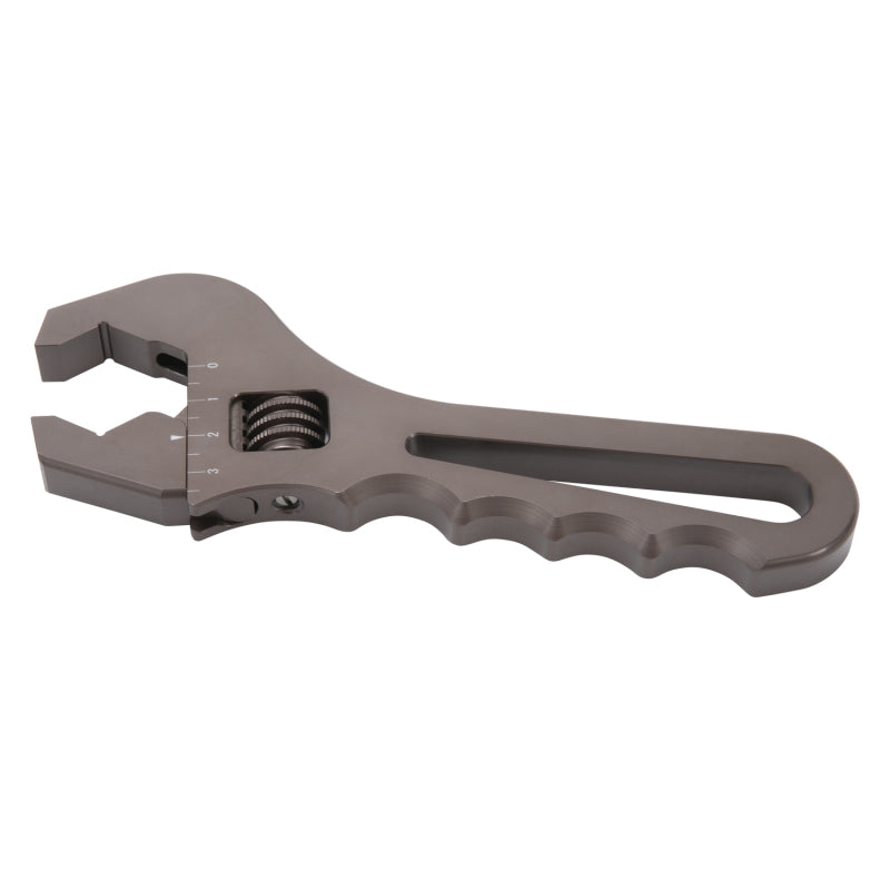 Russell Performance Adjustable AN Wrench V-Flats - Aluminum Gray Anodized 654410 654410 Photo - Primary