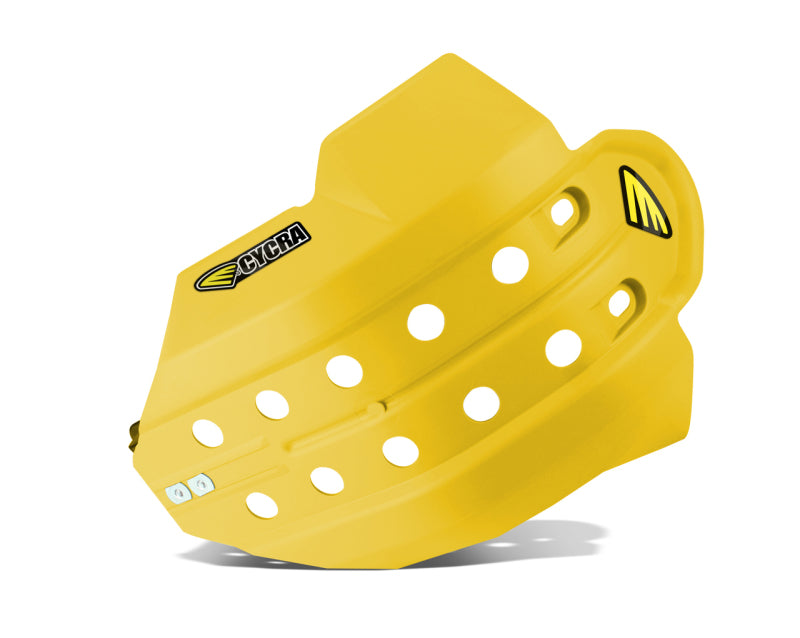 Cycra 14-15 Husqvarna FC/FE450 Full Armor Skid Plate OEM Yellow 1CYC-6218-56 1CYC-6218-56 Photo - Primary