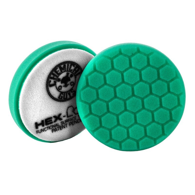 Chemical Guys Hex-Logic Self-Centered Heavy Polishing Pad - Green - 4in (P24) BUFX_103HEX4 BUFX_103HEX4 User 1