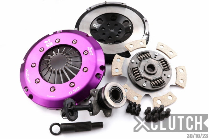 XCLUTCH 19-22 Hyundai Veloster N 2.0L Stage 2R Extra HD Sprung Ceramic Clutch Kit XKHD24631-1R XKHD24631-1R Photo - Primary