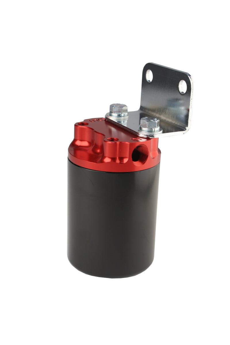Aeromotive 10 Micron, Red/Black Canister Fuel Filter 12317 Photo - out of package