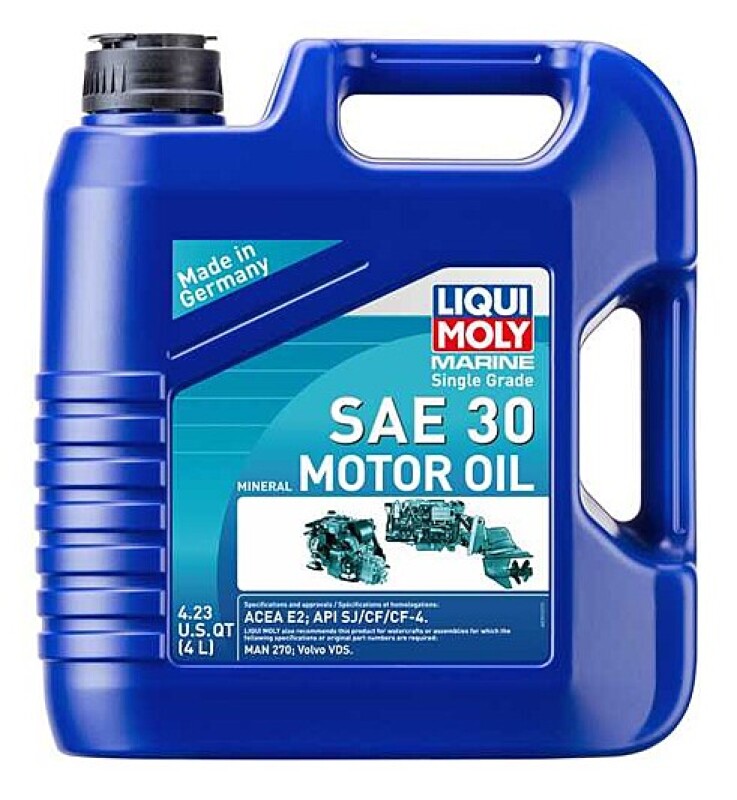 LIQUI MOLY 4L Marine Single Grade Motor Oil SAE 30 22512 22512 User 1