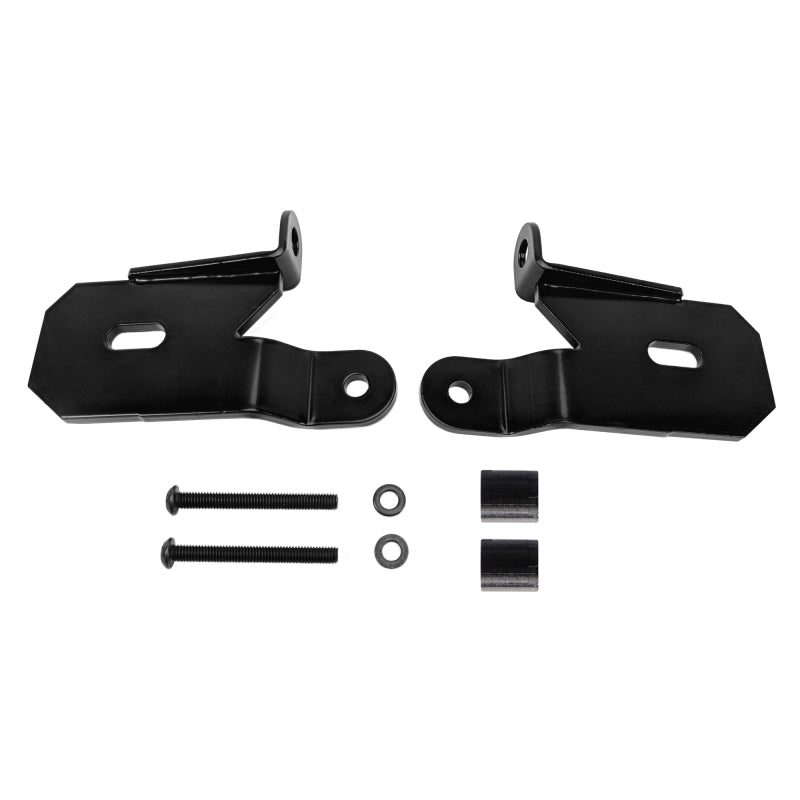 KC HiLiTES 18-19 Jeep Wrangler JL A-Pillar Light Mount Bracket Set (Pair) - Black 7318 7318 Photo - Primary