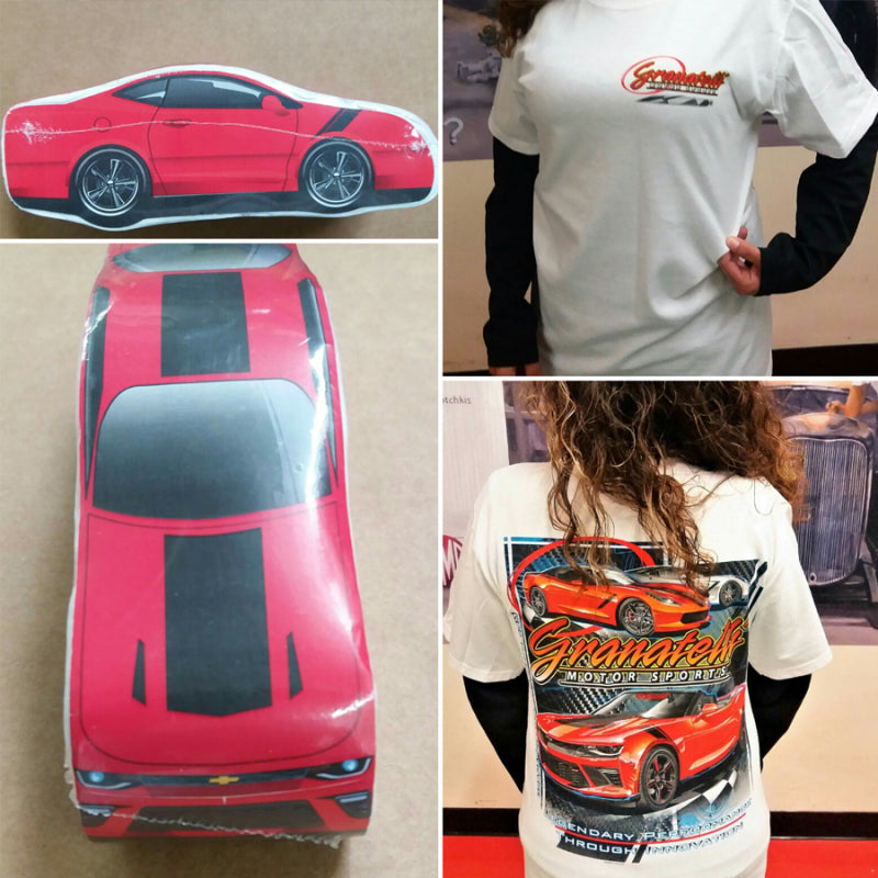 Granatelli Motor Sports Granatelli Full Color Logo Front & Back 1 Size Fits All Baseball Cap 120000 120000 User 1