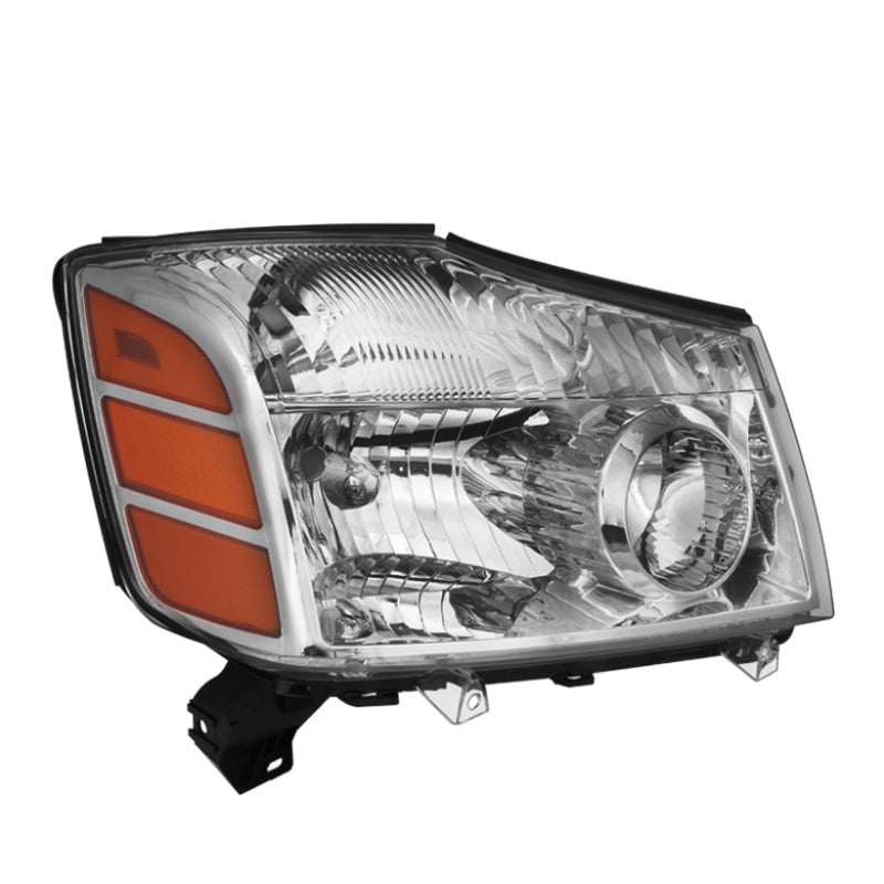 SPYDER Xtune Nissan Titan 04-14 (04-07 OE Style ) / Armada 04-07 OEM Head Light Right HD-JH-NTI04-OEM-R 5077073 5077073 Photo - Primary