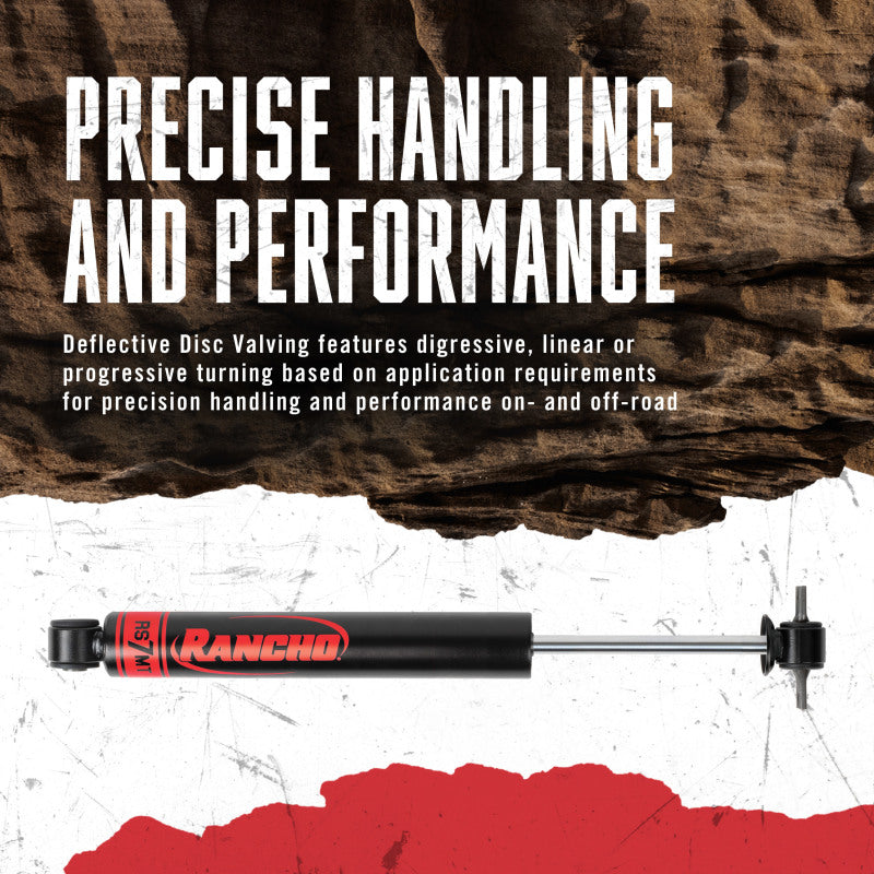 Rancho 03-22 Toyota 4Runner/05-22 Tacoma TRD/Pre-Runner (Exc. TRD Pro) RS7MT Shock RS77777 RS77777 Features and Benefits