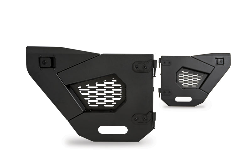 DV8 Offroad 18-22 Jeep Wrangler JL/JT Spec Series Half Doors - Rear Set HDJL-02R HDJL-02R Photo - Unmounted