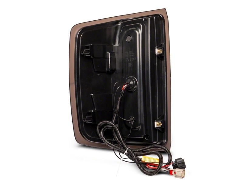 Raxiom 14-18 Chevrolet Silverado 1500 Axial Series LED Tail Lights- Blk Housing (Smoked Lens) S151298 S151298 Photo - Close Up