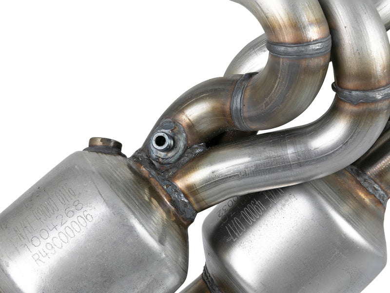 aFe Direct Fit Catalytic Converter 01-06 BMW M3 (E46) L6 3.2L (S54) 47-46304 47-46304 Photo - Unmounted