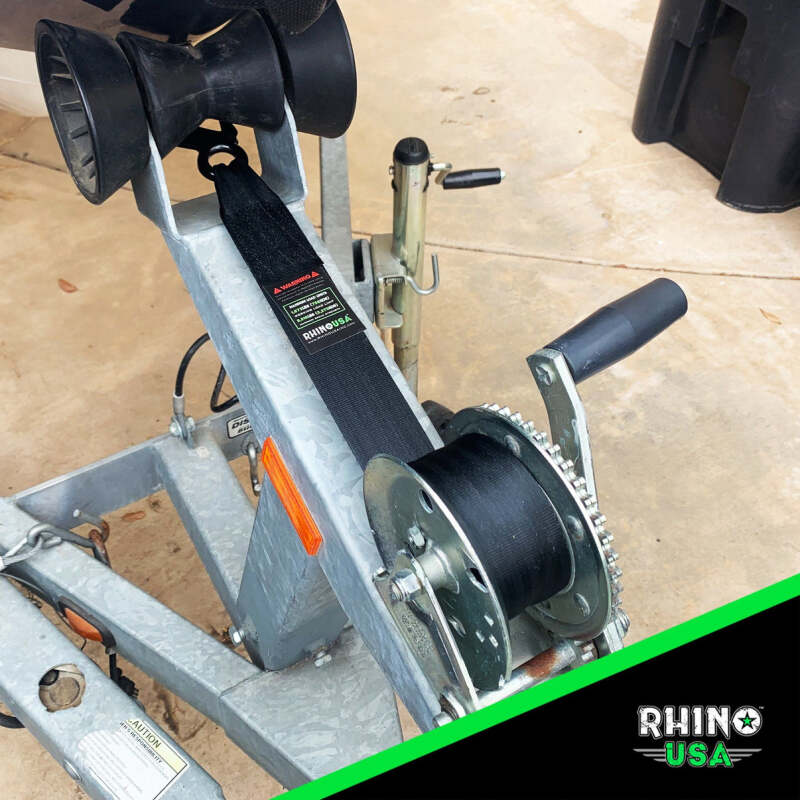 Rhino USA 2In X 20Ft Boat Winch Strap With Hook RNO-WNCH-STRP RNO-WNCH-STRP User 2
