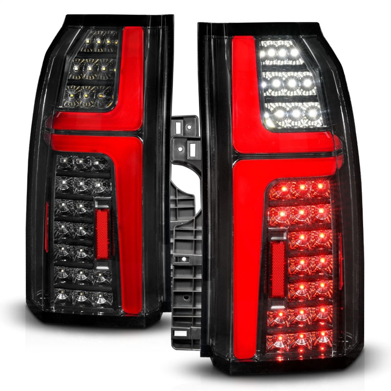 ANZO 15-20 Chevrolet Tahoe Sequential LED Tube Taillights Black 311467 311467 Photo - Unmounted