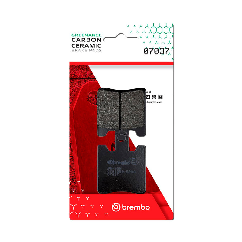 Brembo OE Daelim Ql/Daelim Steezer/Suzuki An Burgman/SYM Gts Carbon Ceramic Brake Pad - Front 07037 07037 User 1