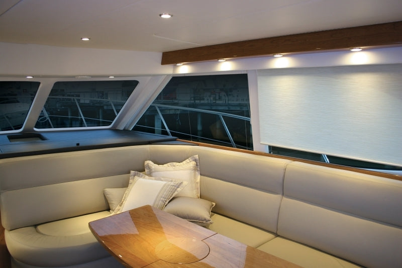 Hella '0500 Series' Slim Line White 12V DC Round Soft LED Courtesy Lig 980500041 Photo - Mounted