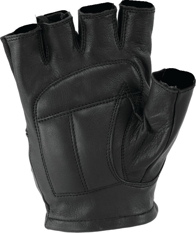 Kuryakyn Leather By River Road Diamond Shorty Gloves Black Womens - Small 094496 094496 User 1