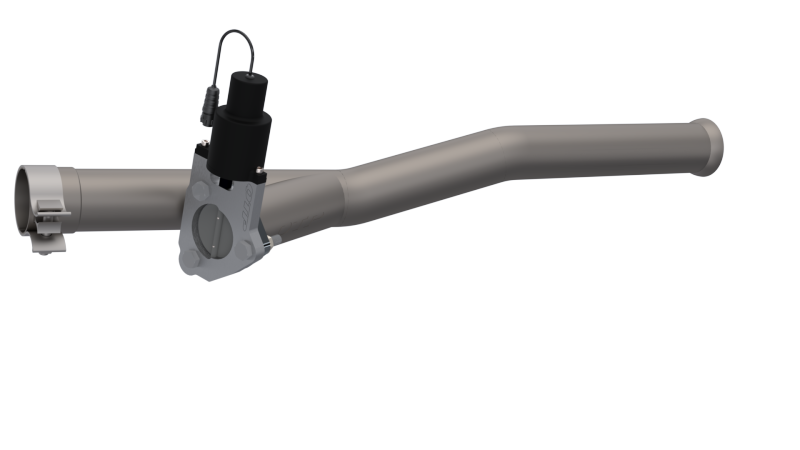 QTP 2018 Jeep Wrangler JL 4DR 2.5in 304SS Aggressor Cutout Mid Pipe 525018 525018 Photo - Primary