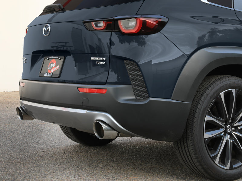 aFe 2023+ Mazda CX-50 Takeda 2.5in 304 SS Axle-Back Exhaust System w/ Polished Tips 49-37036-P 49-37036-P Photo - Mounted