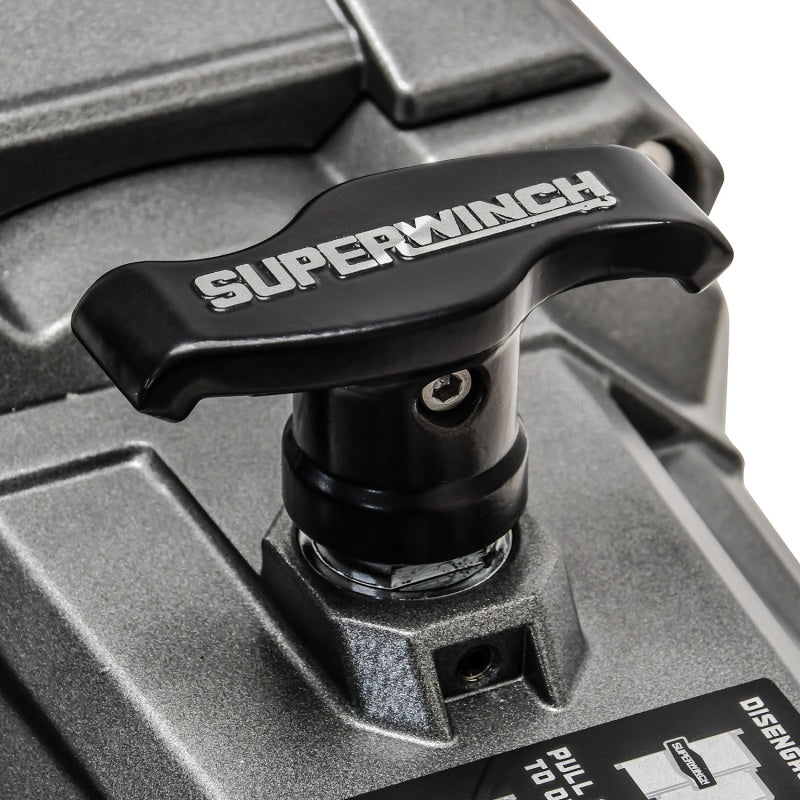 Superwinch 10000 LBS 12 VDC 3/8in x 80ft Synthetic Rope SX 10000 Winch 1710201 1710201 Photo - Unmounted