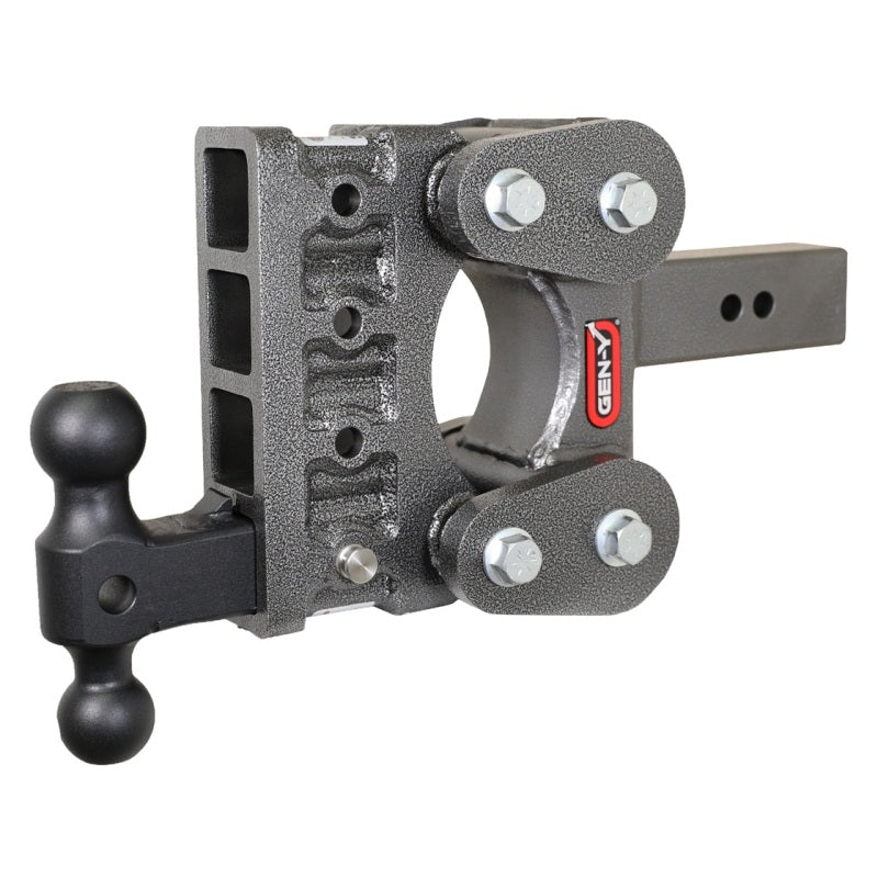 GEN-Y Hitch Gen-Y The Boss Torsion-Flex 2.5in Shank 5in Drop 1700lb TW 16K Hitch w/GH-051 Dual-Ball GH-1114 GH-1114 User 1