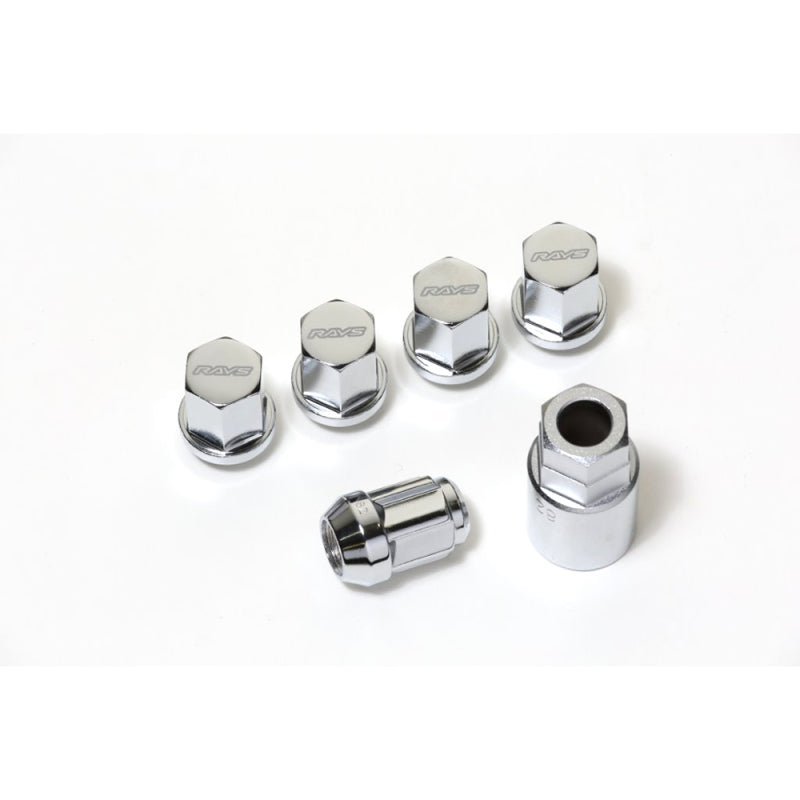Rays 19 Hex Lock & Lug Nut Set M14x1.5 - Chrome W191415C W191415C User 1