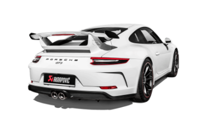 Akrapovic 2018 Porsche 911 GT3 (991.2) Slip-On Race Line (Titanium) w/o Tail Pipe Set S-PO/TI/8 S-PO/TI/8 Photo - Primary
