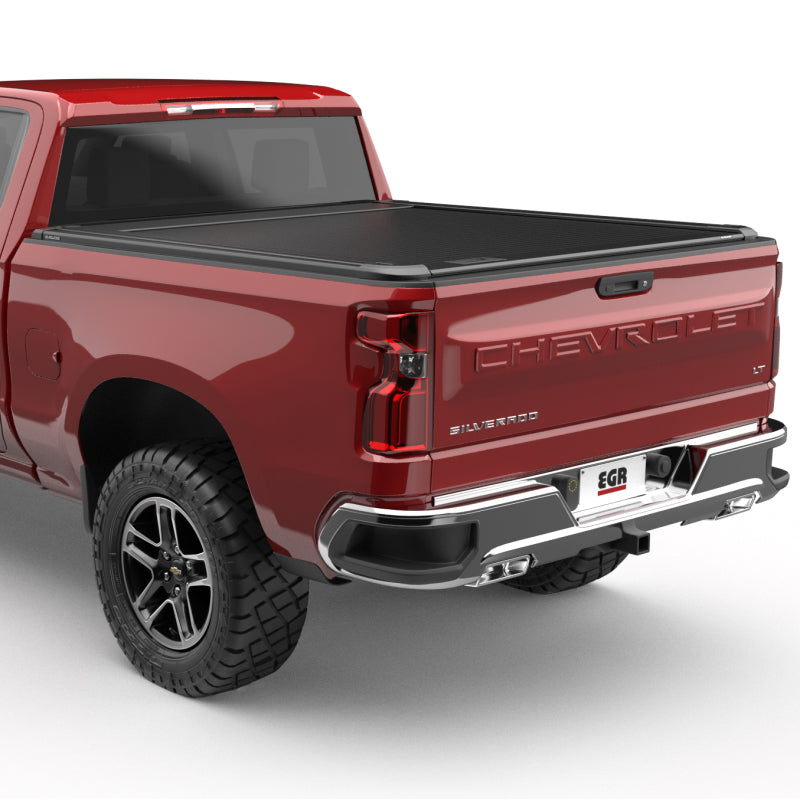EGR RollTrac Manual Retractable Bed Cover Chevy 1500 Short Box RT039603ML RT039603ML Photo - Close Up